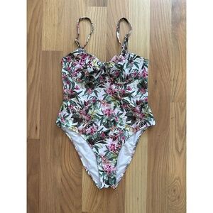 Victoria's Secret Floral One-Piece Swimsuit- Size M